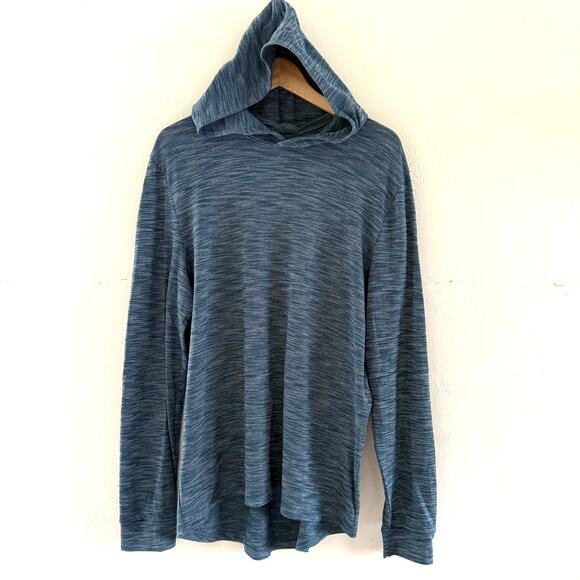 Lululemon Pulse Slub Pullover Hoodie *Lightweight Rulu Men's Size Medium‎ - Picture 1 of 5